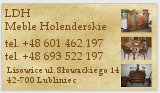 meble holenderskie